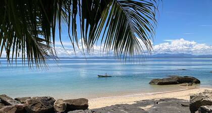 Ecolodge with private beach on the tropical island of Nosy Komba - Madagascar