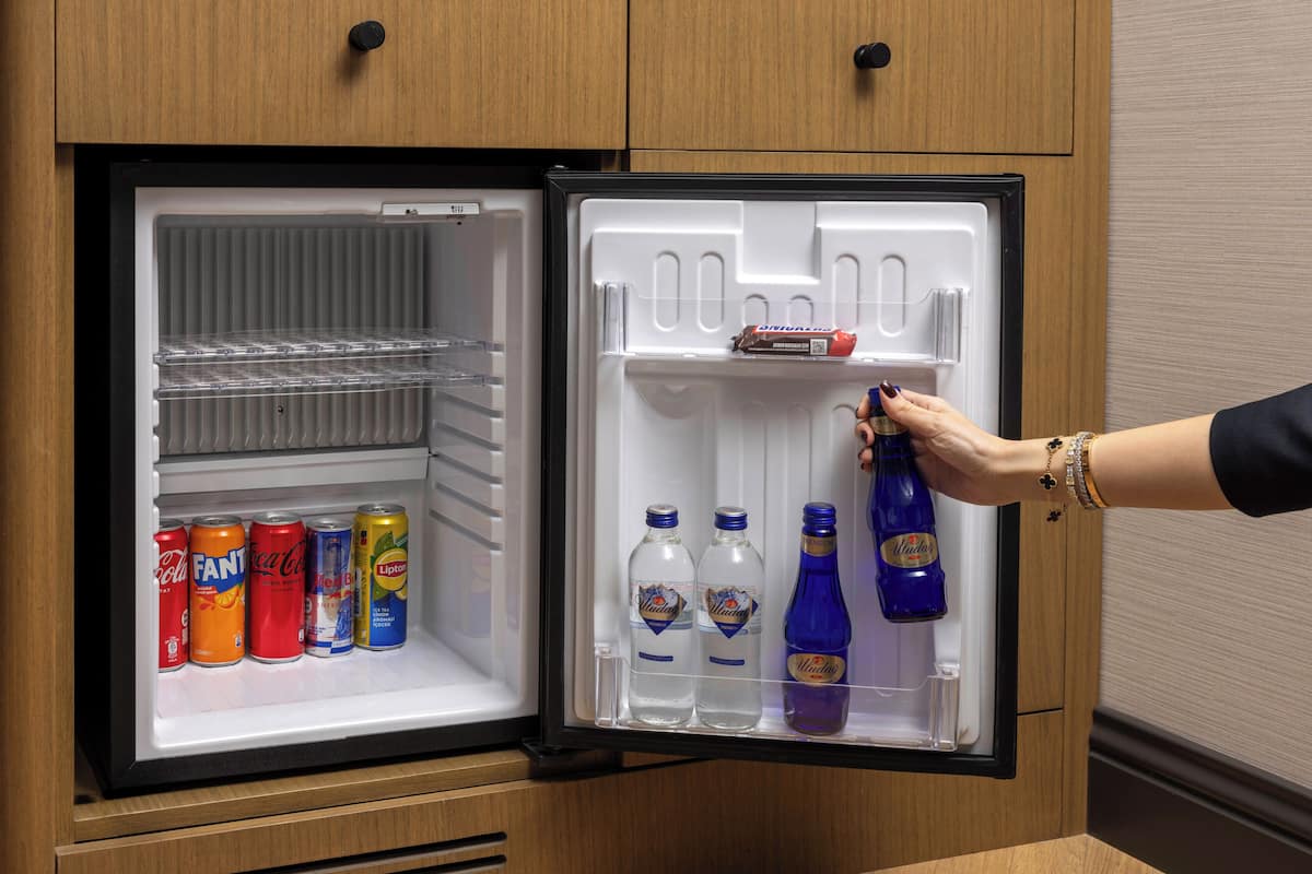 Premium bedding, minibar, in-room safe, laptop workspace