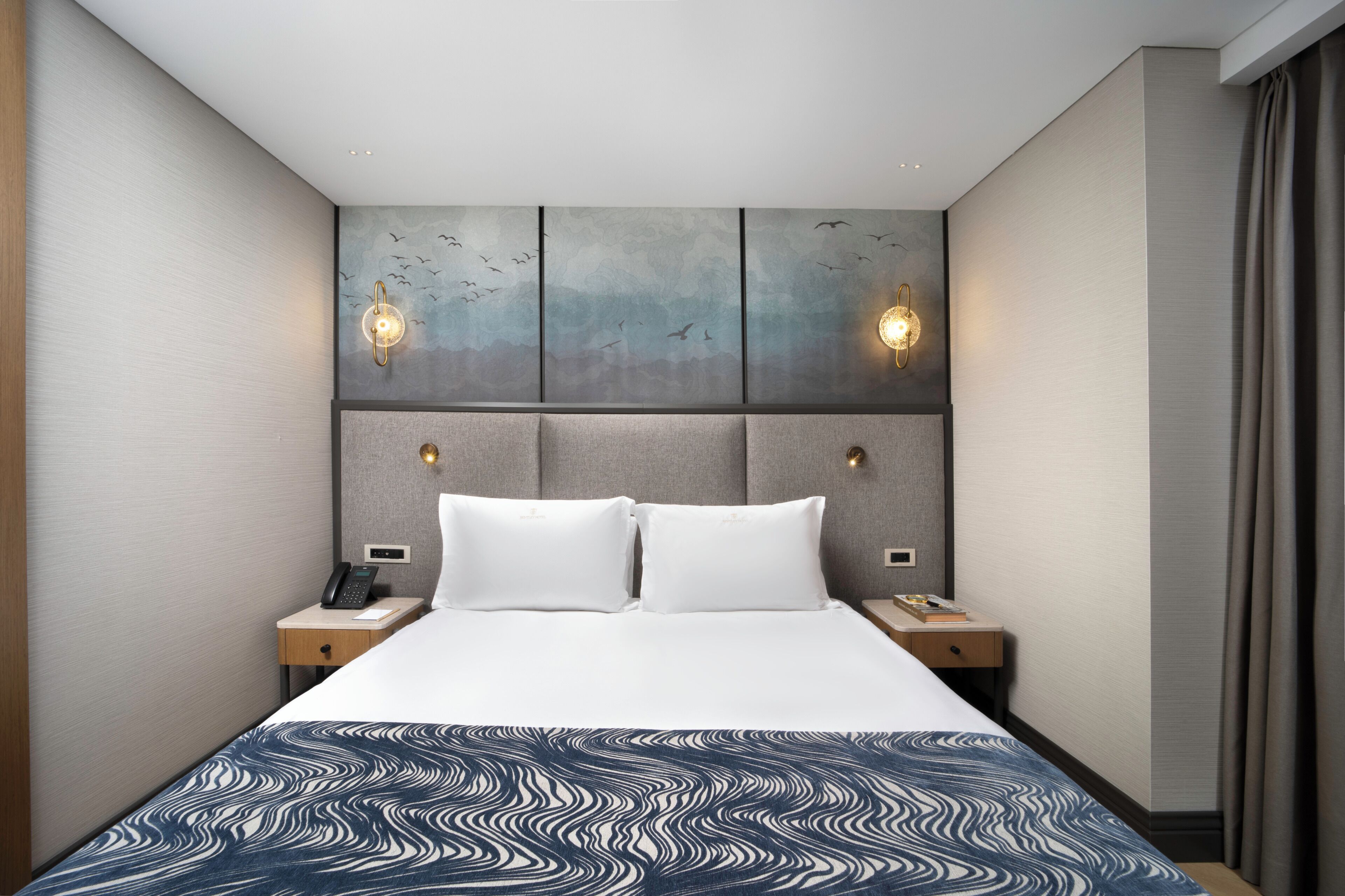 Premium bedding, minibar, in-room safe, laptop workspace