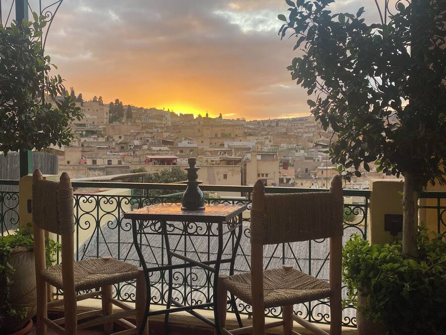 City view from property