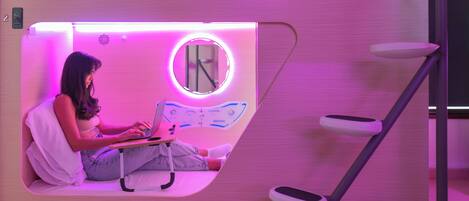 Blackout curtains, soundproofing, iron/ironing board, free WiFi