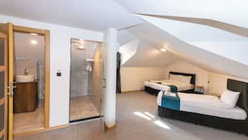 2 Schlafzimmer, Bettwäsche aus ägyptischer Baumwolle