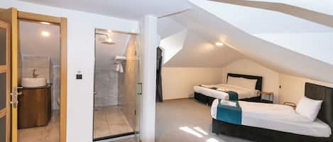 2 habitaciones y sábanas de algodón egipcio