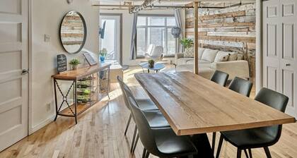 Lion's Den // Spacieux 1500 pieds carrés (2 SDB) - Centre-ville