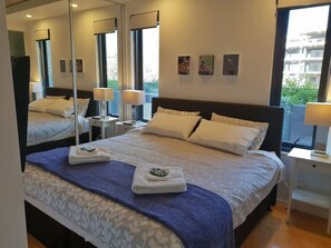 1 多间卧室、办公桌、熨斗/熨衣板、免费 WiFi