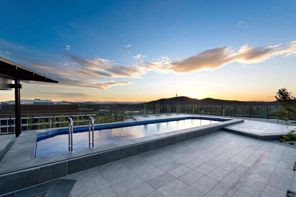 Opvarmet pool