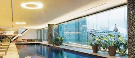 Appartement, 2 chambres, terrasse | Piscine | Piscine intérieure, piscine chauffée