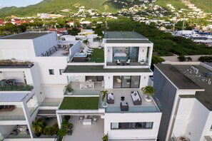 Exterior - Magnifique Penthouse de 400 m2 à Las Brisas Residence (Cole Bay)