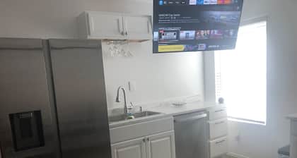 2-bedrooms with its own bathroom and kitchen.