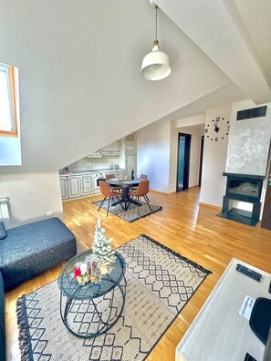 Classic Apartment | Living area - Green Hill Apartment (Zlatibor)