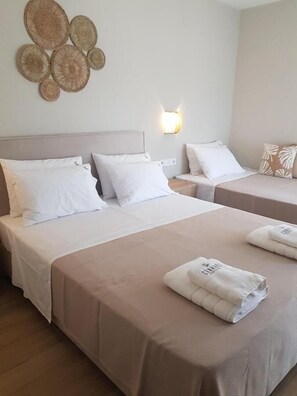 Luxe beddengoed, individueel gedecoreerd, geluiddichte muren