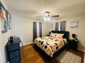 2 chambres, bureau, fer et planche Ă repasser, Wi-Fi gratuit