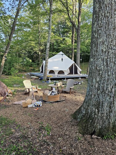 West Branch Del Fly Fishing Glamp/Camp Monument Pool Private Access
New 2024

