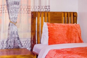 Økonomi-tomannsrom, 2 enkeltsenger | Italienske Frette-laken og sengetøy av topp kvalitet