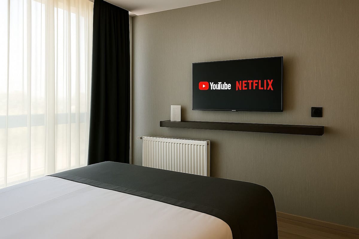 Soundproofing, free WiFi, bed sheets
