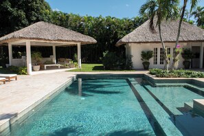 Udendørs pool, opvarmet pool