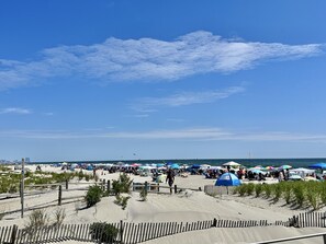 On the beach - Fantastic Location right on the beach and boardwalk in Ocean City, NJ (Ocean City)