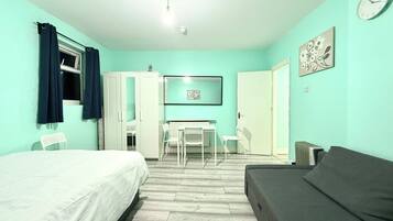 1 bedroom, iron/ironing board, free WiFi, bed sheets