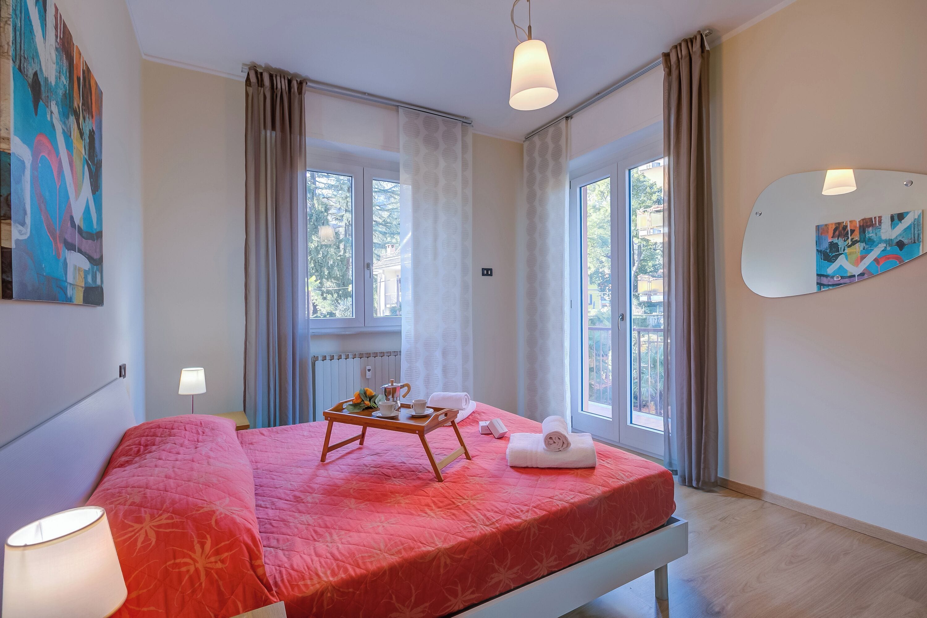 Family Apartment, Multiple Bedrooms (Alelù Classy And Chic Stresa Center) | 3 bedrooms, iron/ironing board, free WiFi, bed sheets
