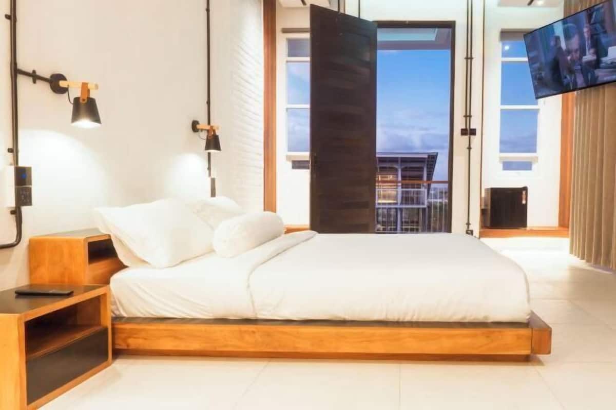 1 kamar tidur, seprai katun Mesir, dan seprai premium