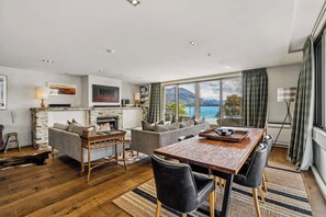 TV, fireplace, stereo, offices