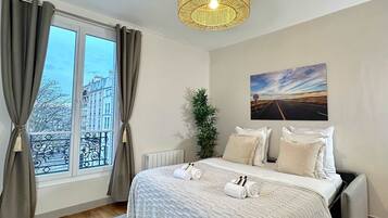 1 chambre, fer et planche Ă  repasser, lit parapluie, Wi-Fi