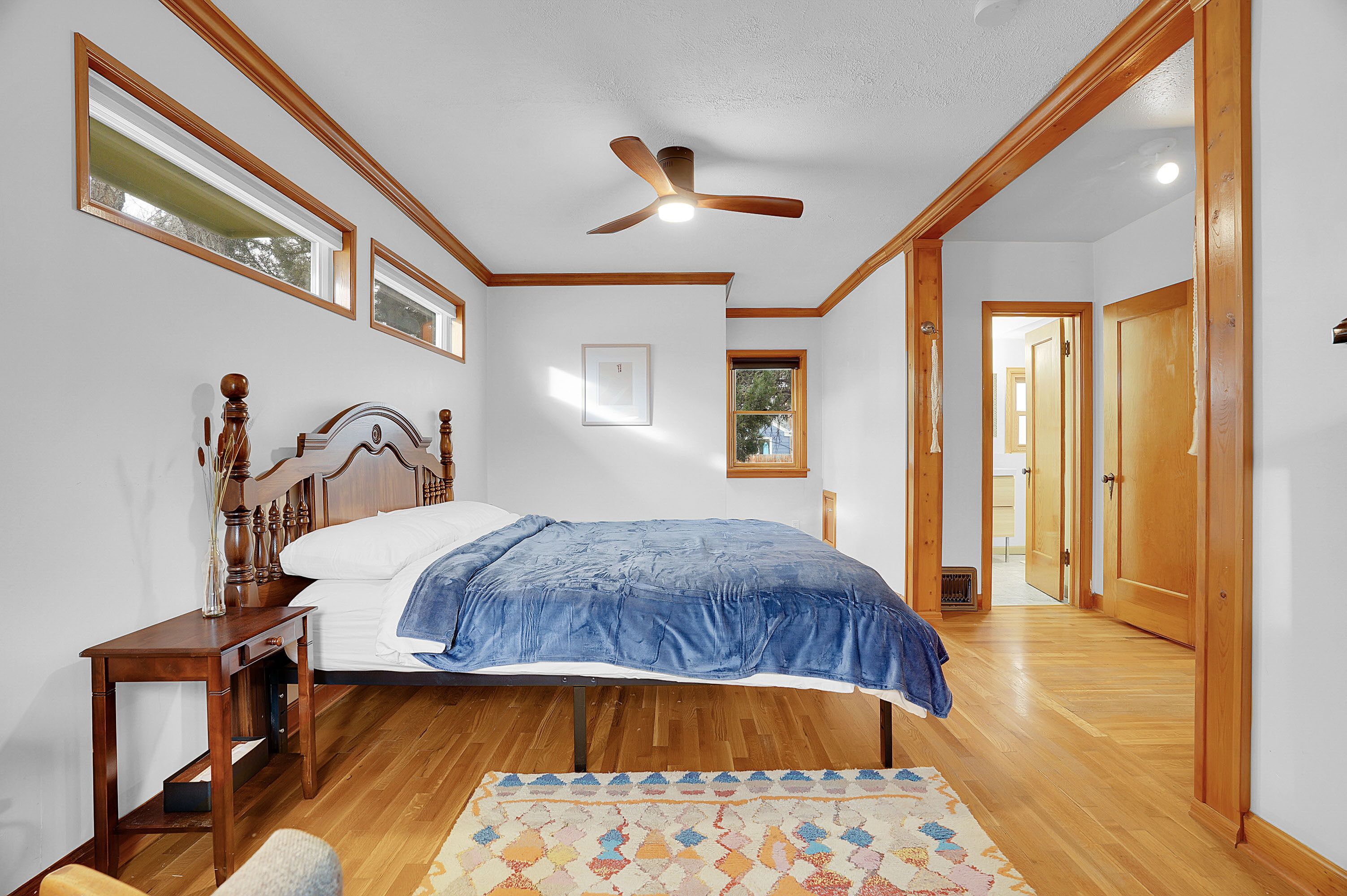 3 bedrooms, desk, iron/ironing board, free WiFi