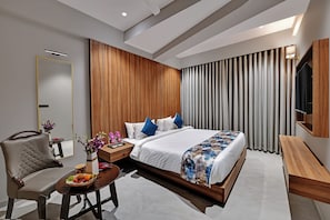 1 habitación y ropa de cama de alta calidad