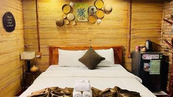 Dobbeltrom – standard | Allergitestet sengetøy, memory foam-senger og individuelt dekorert