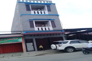 Fassade der Unterkunft