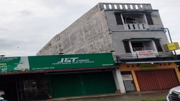 Fassade der Unterkunft