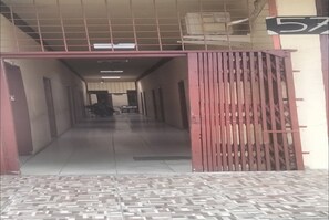 Façana frontal de l'allotjament