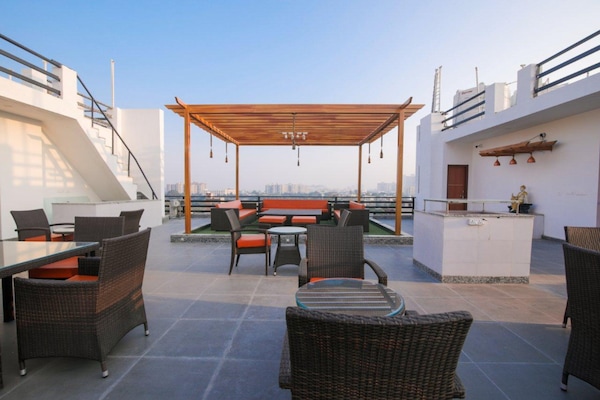 Terrasse sur le toit