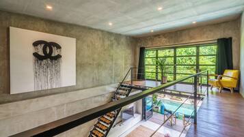 Apartment | Living area | 49-inch Smart TV with digital channels