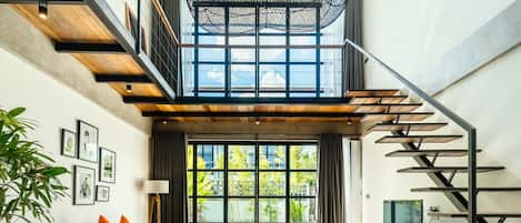 Apartment | Living area | 49-inch Smart TV with digital channels