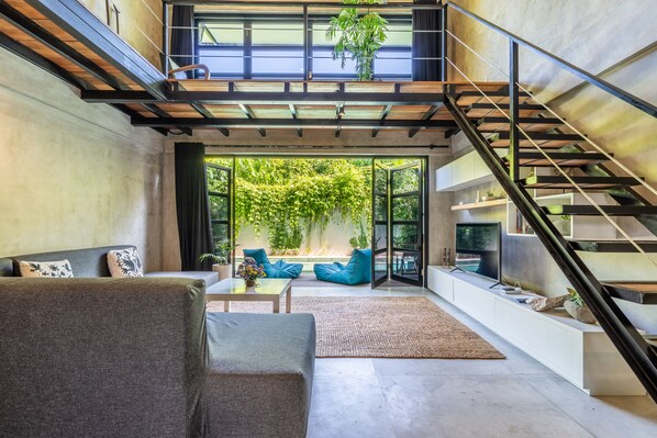 Overnatningsstedets facade