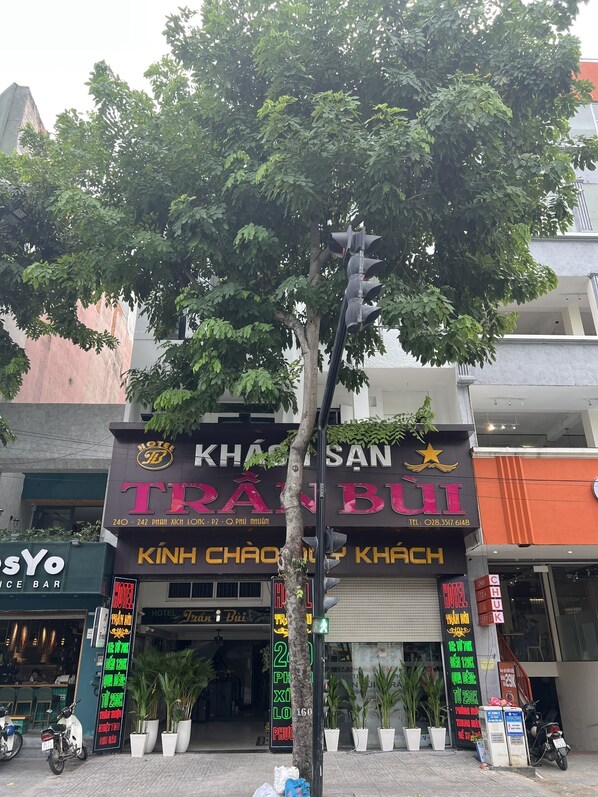 Fassade der Unterkunft