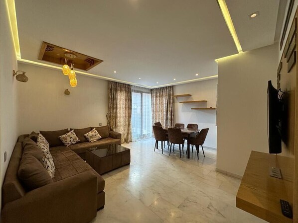 Living area - Exceptional residence in the heart of Marrakech (Marrakech)