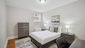 Iron/ironing board, travel cot, free WiFi, bed sheets