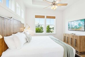 2 bedrooms, iron/ironing board, travel crib, WiFi