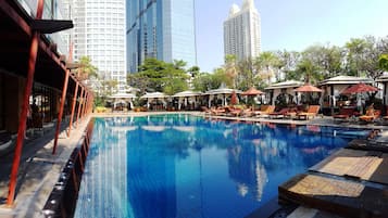 Apartment, 1 Bedroom, Balcony, Garden View | Pool | Outdoor pool