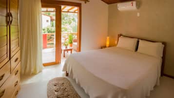 1 chambre, literie de qualité supérieure, décoration personnalisée