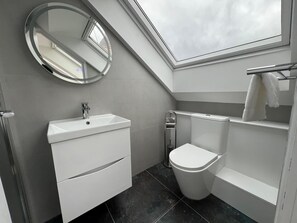 吹风机、坐浴桶、毛巾、肥皂