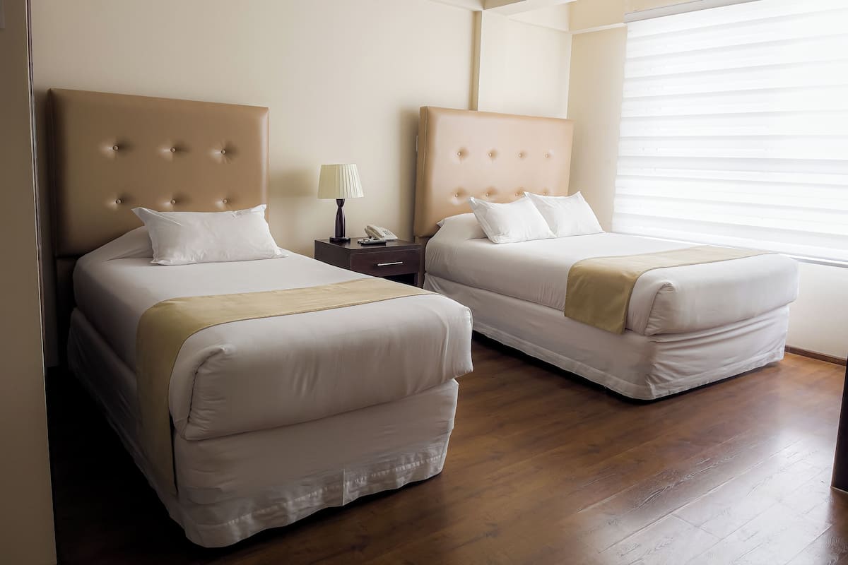 Tweepersoonskamer | 1 slaapkamer, luxe beddengoed, donzen dekbedden, Tempur Pedic-bedden