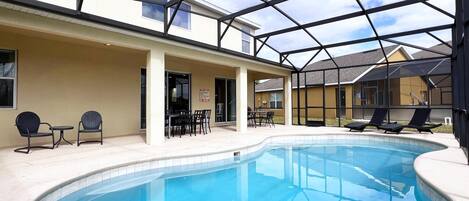 Piscine chauffée