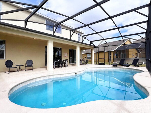 Piscine chauffée