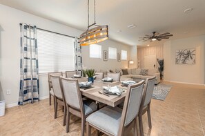 Dining - Last Minute Disney! Private Pool, Hot Tub, Game Room & Themed Bedrooms. Book Now! #59787 (Orlando)