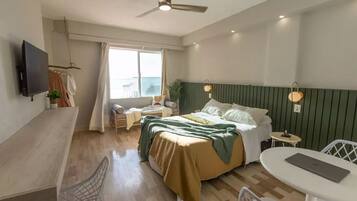 1 bedroom, travel crib, free WiFi, bed sheets