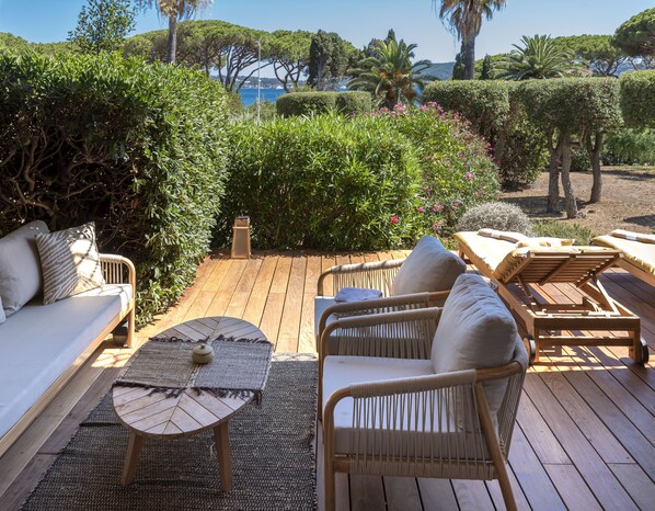 Terrace/patio - Raffiné et à Deux pas de Plage (Grimaud)