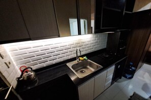 Chambre Double Deluxe | Coin cuisine privé